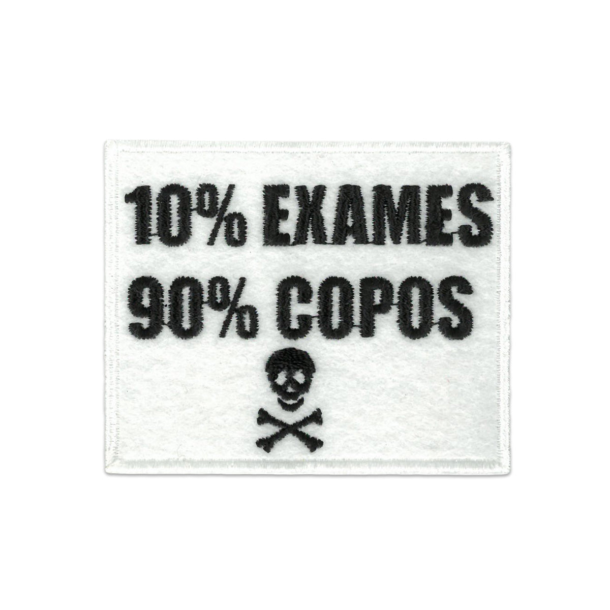 10% Exames, 90% Copos