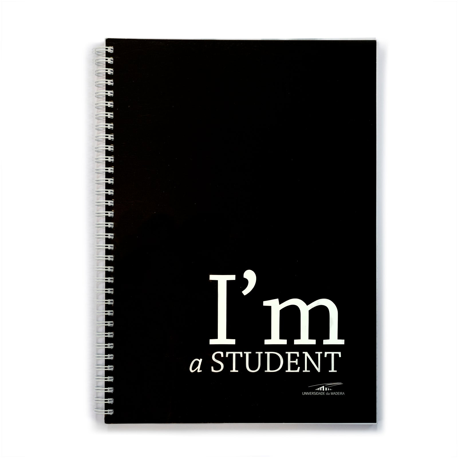 Caderno pautado A4 "I'm Student"